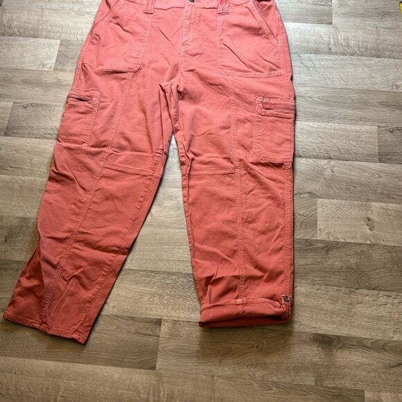 Chico’s Orange Pants. Size 3R or 18. Stretchy! These pants are so comfortable! - Picture 9 of 11